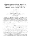 Tổng hợp và nghiên cứu cấu tạo phức chất của 4,4,4-Trifloro-1–(2-naphthyl)-1,3-butandion với một số nguyên tố đất hiếm