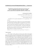 Xác định khả năng hấp thụ CO₂ của các trạng thái rừng tự nhiên bằng phương pháp thực nghiệm - Trường hợp áp dụng tại huyện Chư Prông, tỉnh Gia Lai