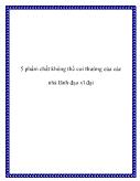 5 Phẩm chất không thể coi thường của các nhà lãnh đạo vĩ đại