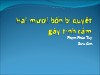 Bài giảng Hai mươi bốn bí quyết gây tình cảm - Phạm Phúc Tuy