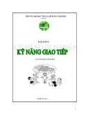 Bài giảng Kỹ năng giao tiếp - Đặng Đình Bôi