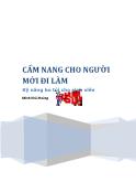 Cẩm nang cho người mới đi làm - Minh Khải Hoàng