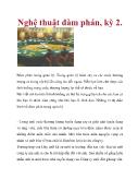 Nghệ thuật đàm phán - Phần 2