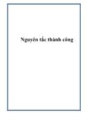 Nguyên tắc thành công