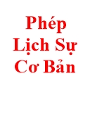 Tài liệu Phép lịch sự cơ bản