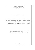 Luận văn Dạy học theo tình huống môn Giáo dục công dân chương trình lớp 10 ở các trường trung học phổ thông Thành phố Bắc Kạn, tỉnh Bắc Kạn