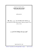 Luận văn Đời sống kinh tế, văn hóa của người dao thanh phán ở huyện Hải Hà tỉnh Quảng Ninh (1986 - 2018)