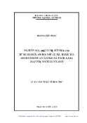 Luận văn Nghiên cứu điều chế sét hữu cơ từ bentonit (Ấn Độ) với cetyltrimetyl amoni bromua và khảo sát khả năng hấp phụ metylen xanh