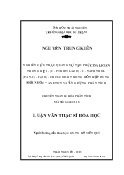 Luận văn Nghiên cứu trắc quang sự tạo phức đa ligan trong hệ 1 - (2 - Pyridylazo) - 2 - Naphthol (PAN-2) - Fe(III) - CHCl₂COOH và khả năng ứng dụng phân tích