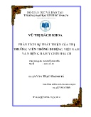 Luận văn Phân tích sự phát triển của thị trường viễn thông di động Việt Nam và những hàm ý chính sách