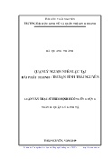 Luận văn Quản lý nguồn nhân lực tại Đài Phát thanh - Truyền hình Thái Nguyên