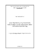Luận văn Quản trị nhân lực tại Ngân hàng Nông nghiệp và Phát triển Nông thôn - Chi nhánh tỉnh Phú Thọ