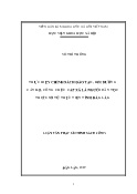 Luận văn Thực hiện chính sách đào tạo, bồi dưỡng cán bộ, công chức cấp xã là người dân tộc thiểu số từ thực tiễn tỉnh Đắk Lắk