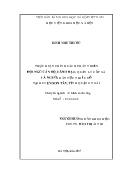 Luận văn Thực hiện chính sách phát triển đội ngũ cán bộ, lãnh đạo, quản lý cấp xã là người dân tộc thiểu số tại huyện Sơn Tây, tỉnh Quảng Ngãi