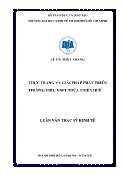 Luận văn Thực trạng và giải pháp phát triển thương hiệu VNPT Thừa Thiên Huế - Lê Hà Thùy Trang