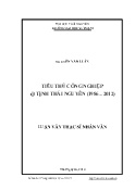 Luận văn Tiểu thủ công nghiệp ở tỉnh Thái Nguyên (1986 – 2012)