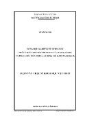 Luận văn Tổng hợp, nghiên cứu tính chất phức chất 2-phenoxybenzoat của Eu(III), Gd(III) và phức chất hỗn hợp của chúng với o-phenantrolin