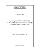 Luận văn Tổng hợp, nghiên cứu tính chất và hoạt tính quang xúc tác của vật liệu nano SrTiO₃ biến tính bằng Ag₂O