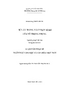 Luận văn Từ láy trong tác phẩm Số đỏ của Vũ Trọng Phụng