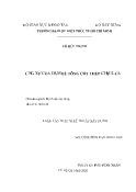 Luận văn Ứng xử của dầm bê tông cốt thép chịu lửa