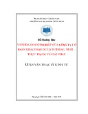 Luận văn Văn hóa doanh nghiệp của Công ty Cổ phần Khách sạn Du lịch Tháng Mười – thực trạng và giải pháp