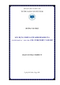 Luận văn Xây dựng chiến lược kinh doanh của VietinBank – Chi nhánh 1 TP.HCM đến năm 2025